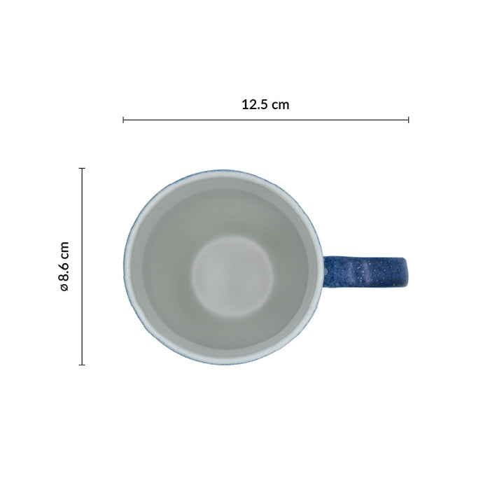 Tarro Mug 10 Oz (295ml) Azul Forio Artisan