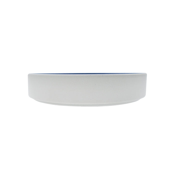 Plato Hondo Apilable 20 cm Azul Forio Artisan