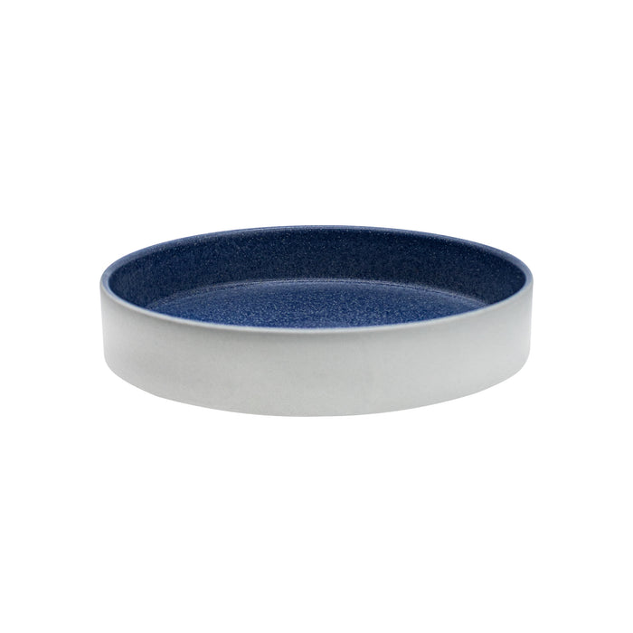 Plato Hondo Apilable 20 cm Azul Forio Artisan