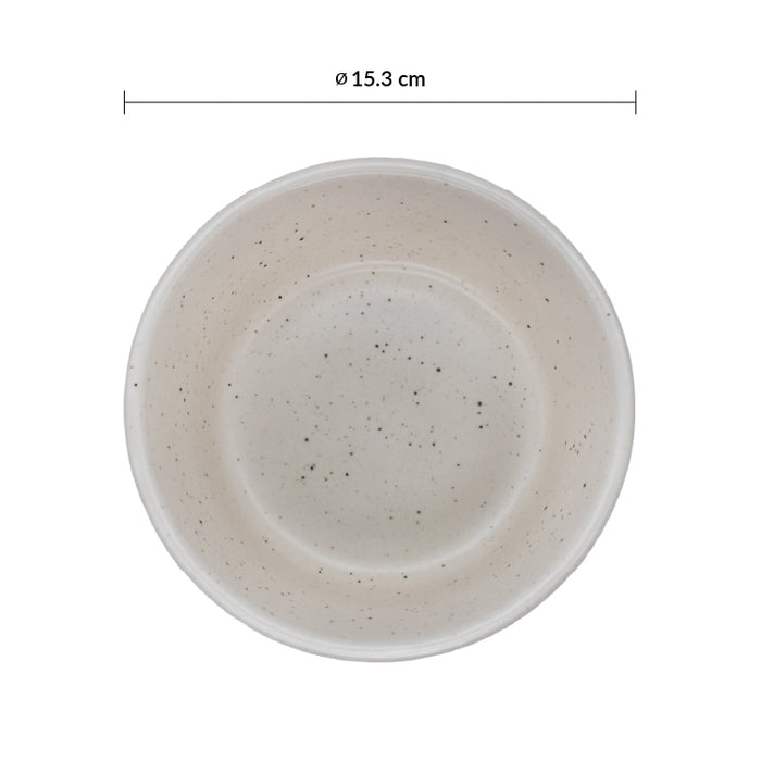 Bowl 21 1/3 Oz (630ml) 15.3x6.5 Cm Crema Streat