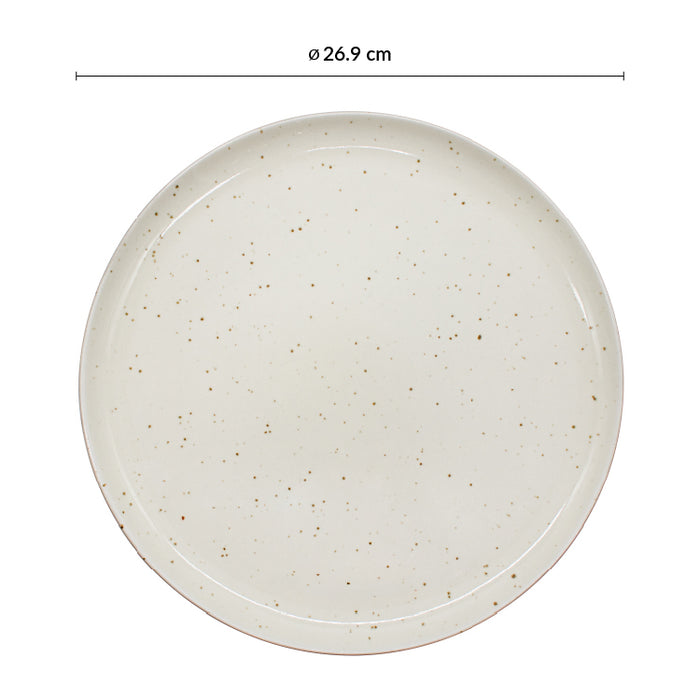 Plato Coupe 26.9 cm Blanco Cove Artisan