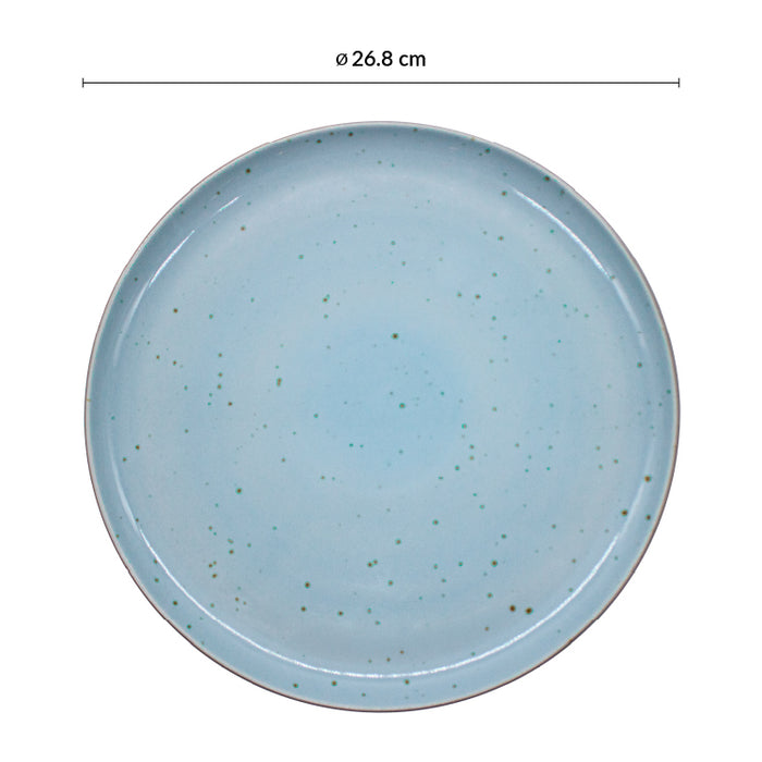 Plato Coupe 26.8 cm Azul Claro Trevone