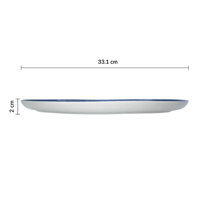 Plato Oval 33.1 cm Artisan Forio