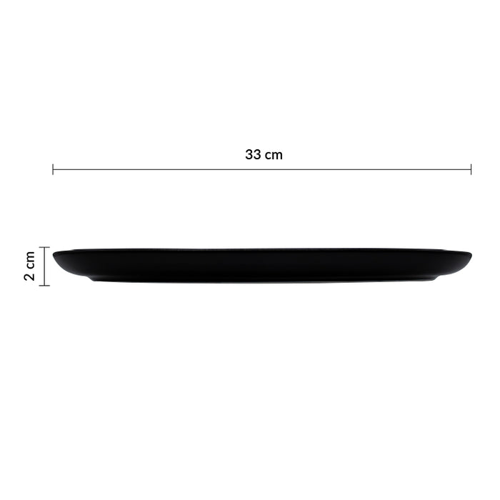 Plato Oval 33 cm Artisan Taba