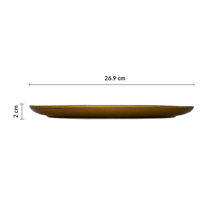 Plato Oval 26.9x18.5 cm Artisan Arica
