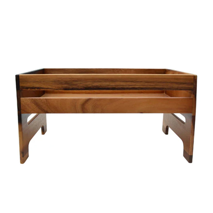 Elevación Rectangular con Asas 44 x 25.9 x 23.5 cm Madera