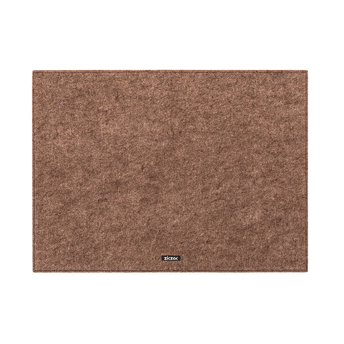 Manteleta Rectangular 33 X 45 Cm Poliester Cafe Nuno