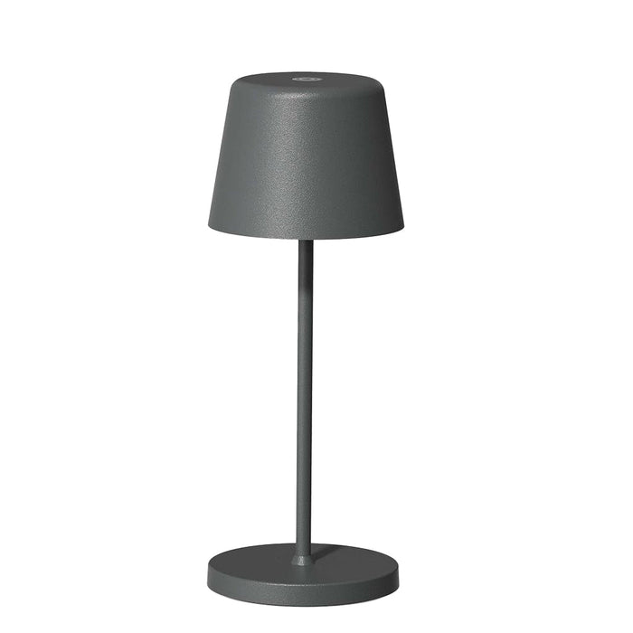 Lampara P/Mesa Luz Led Recargable 20.8 x 7.6cm Gris Blow Micro