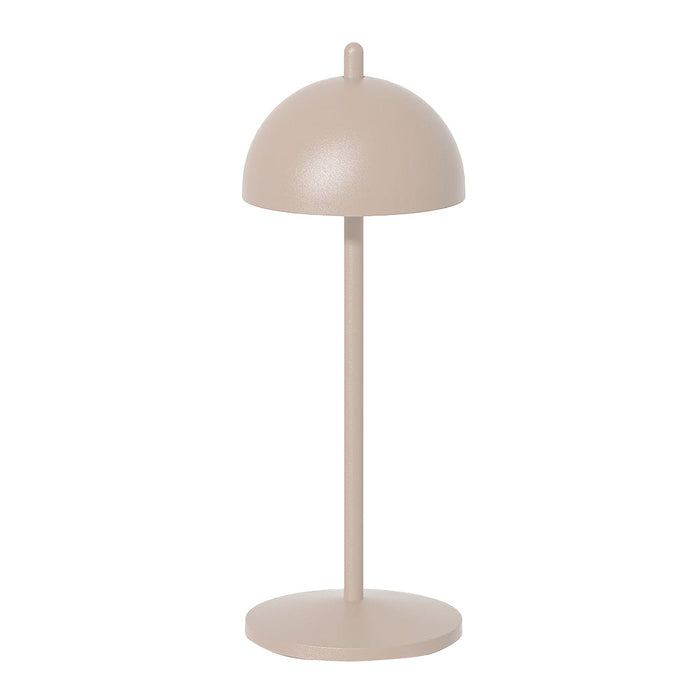 Lampara P/Mesa Luz Led Recargable 30 x 11cm Beige Bell