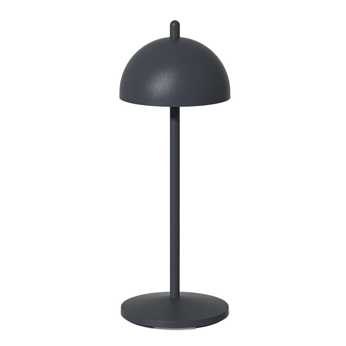 Lampara P/Mesa Luz Led Recargable 30 x 11cm Gris Bell