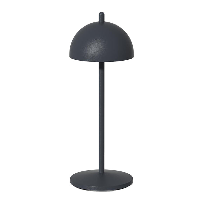 Lampara P/Mesa Luz Led Recargable 30 x 11cm Gris Bell