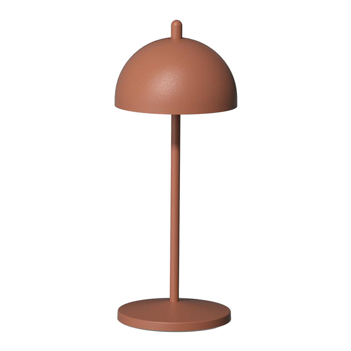 Lampara P/Mesa Luz Led Recargable 30 x 11cm Terracota Bell