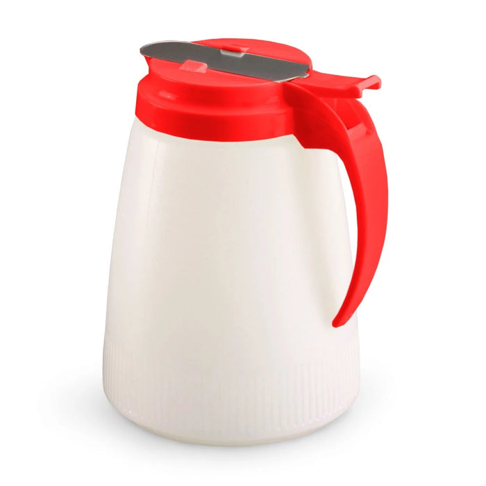 Jarra Con Tapa 48 Oz (1.4Lt) Plastico Rojo