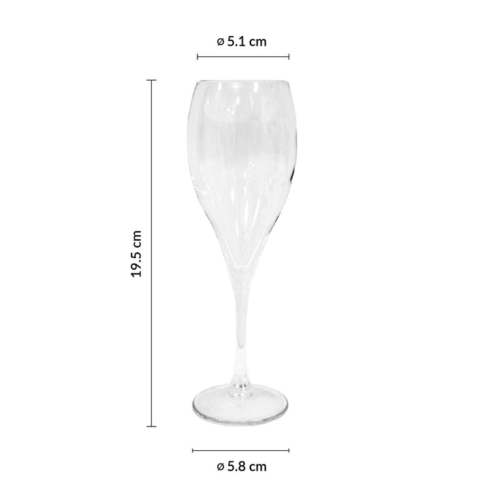 Copa Champagne 5 3/4 Oz (170ml) Vidrio Palladium