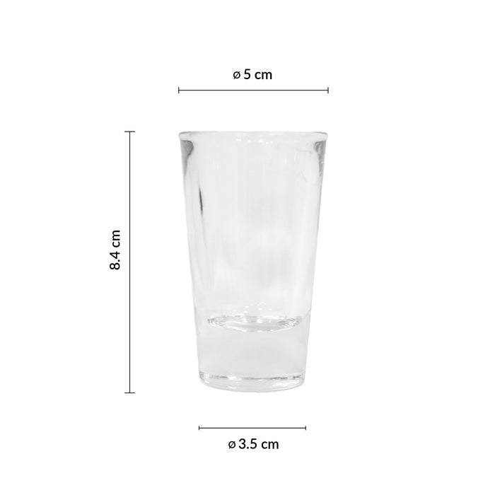 Tequilero 2 Oz (60ml) Vidrio Ouro