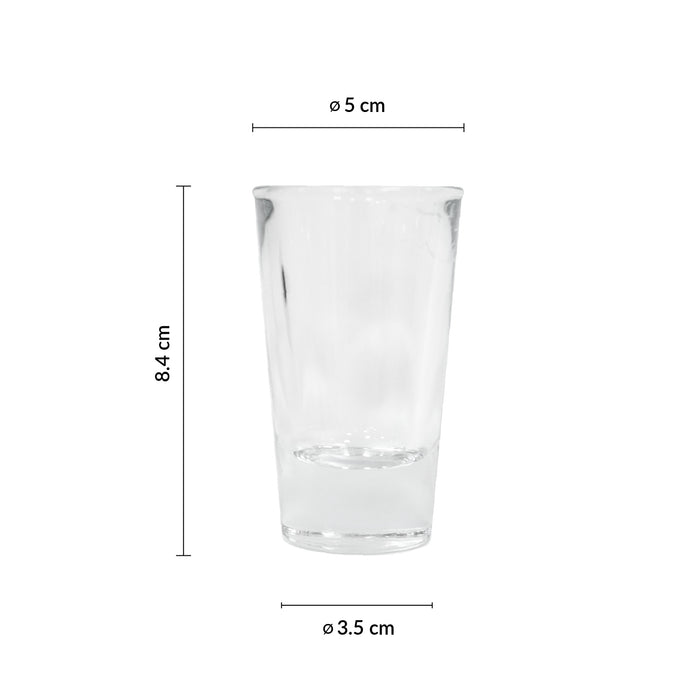 Tequilero 2 Oz (60ml) Vidrio Ouro