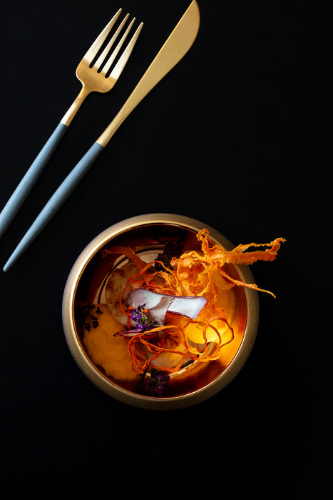 Bowl 4 1/4 Oz (119ml) 88 Cm Sunset Gold Solstice