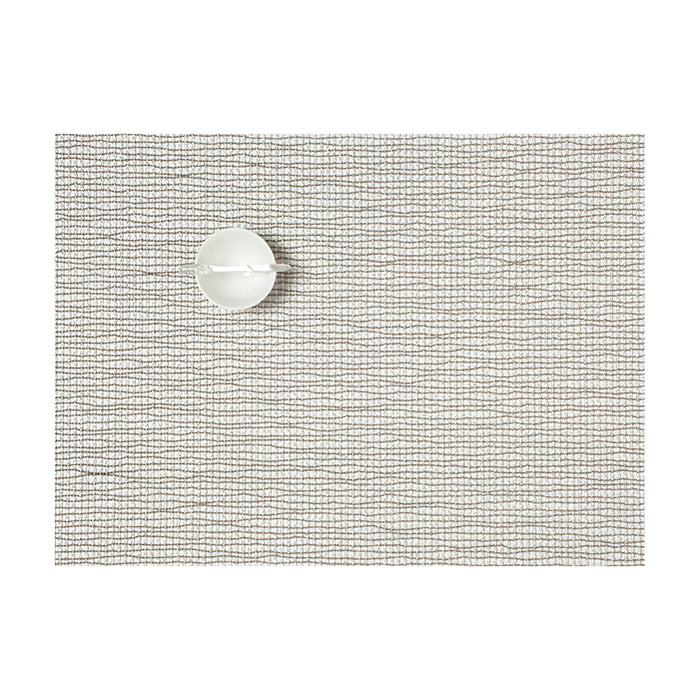 Manteleta Rectangular 36 X 48 Cm Silver Lattice