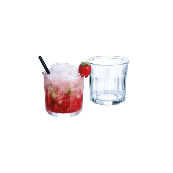 Vaso Old Fashion 14 Oz (415ml) Templado Eskale