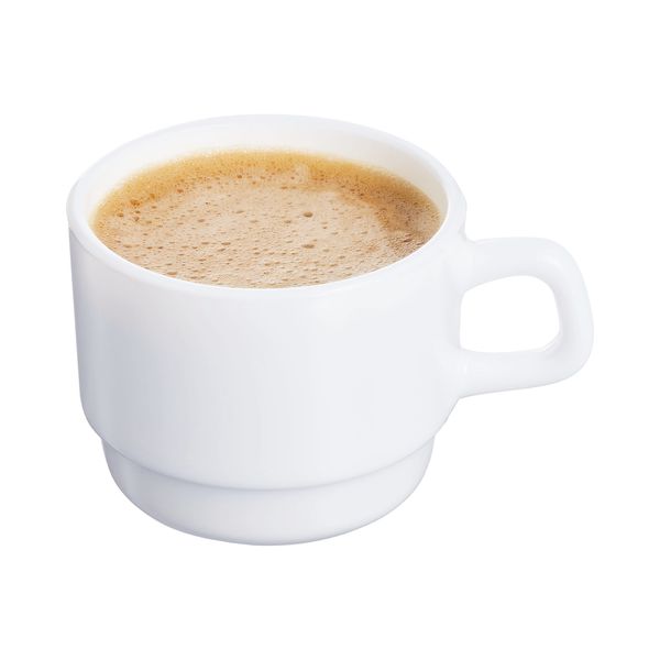 Taza Cafe Apilable 8 1/3 Oz (237ml) Opal Restaurant White