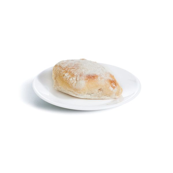 Plato Trinche 15.5 cm Vidrio Templado Opal Restaurant White