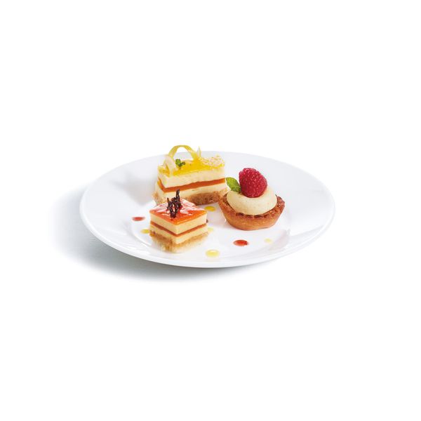 Plato Trinche 19.5 cm Opal Restaurant White
