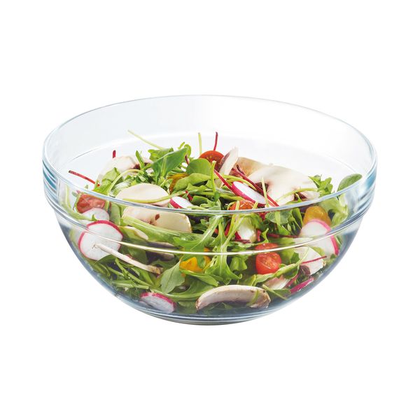 Ensaladera 2.9 L Vidrio Templado Empilable