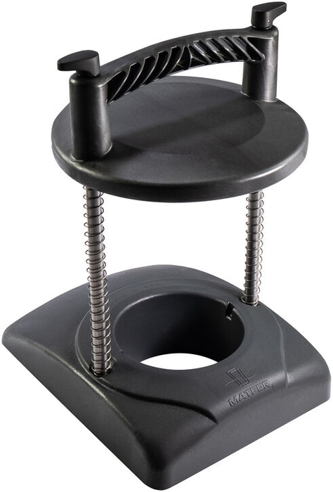 Set Soporte y Mango P/Cortadores de Alimentos 20x34.5cm Plastico Negro
