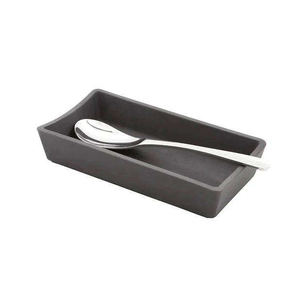 Porta Cuchara 19.7x10.4x3.8 cm Gris Mate