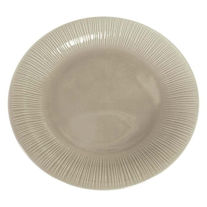 Plato Trinche 27 cm Conifere Taupe