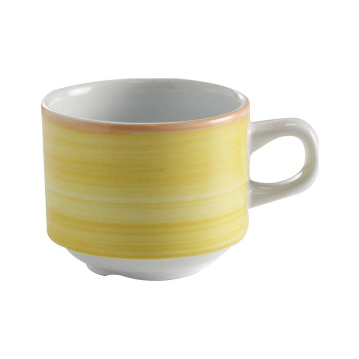 Taza Cafe Apilable 8 Oz (237ml) Calypso Amarillo   OUTLET