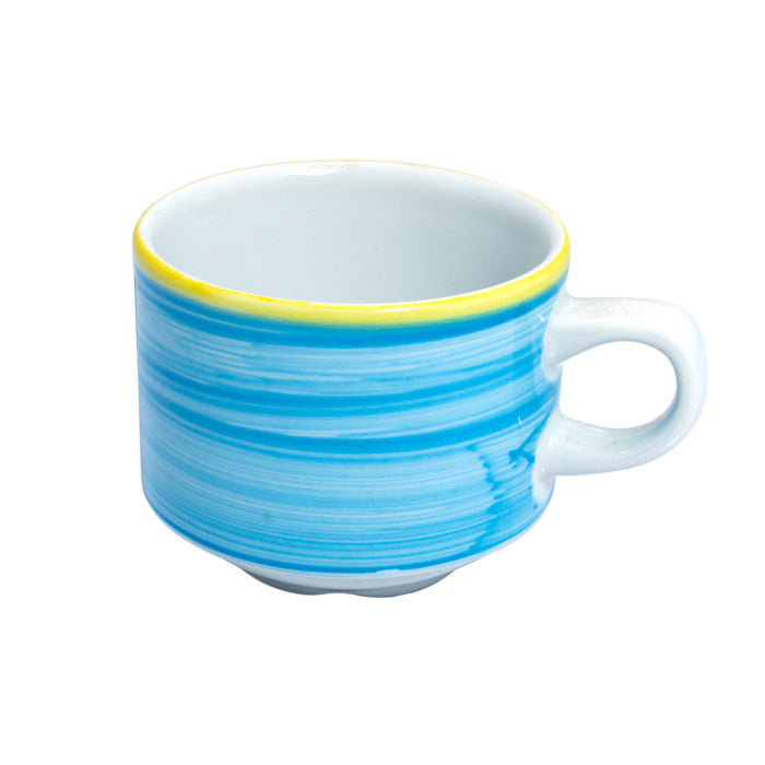 Taza Cafe Apilable 8 Oz (237ml) Calypso Azul   OUTLET