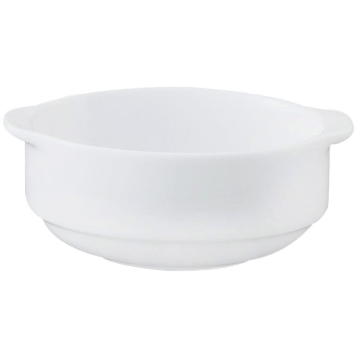 Tazon Consome con Asas 15 Oz (444ml) Arctic White