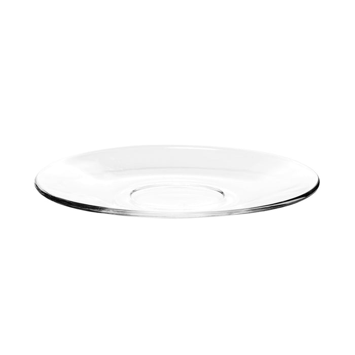 Plato Taza Cafe De 7 3/4 Oz (230ml) Vidrio Transparente Easy Bar
