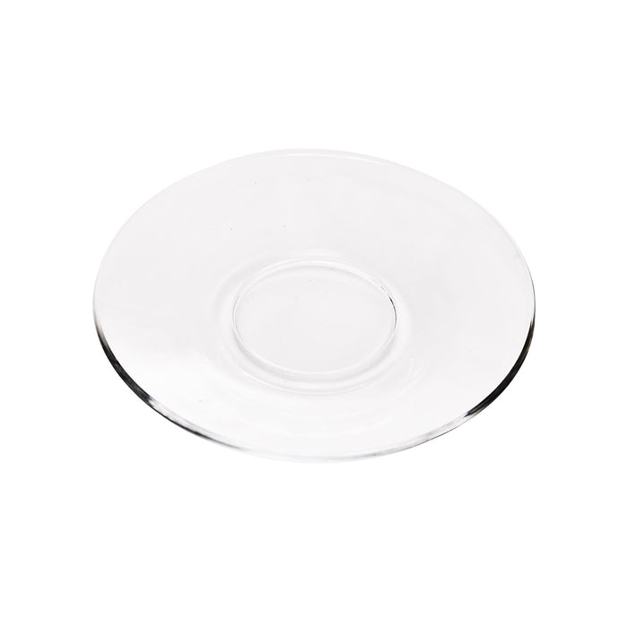 Plato Para Taza Cafe De 10 3/4 Oz (318ml) Vidrio Transparente Easy Bar