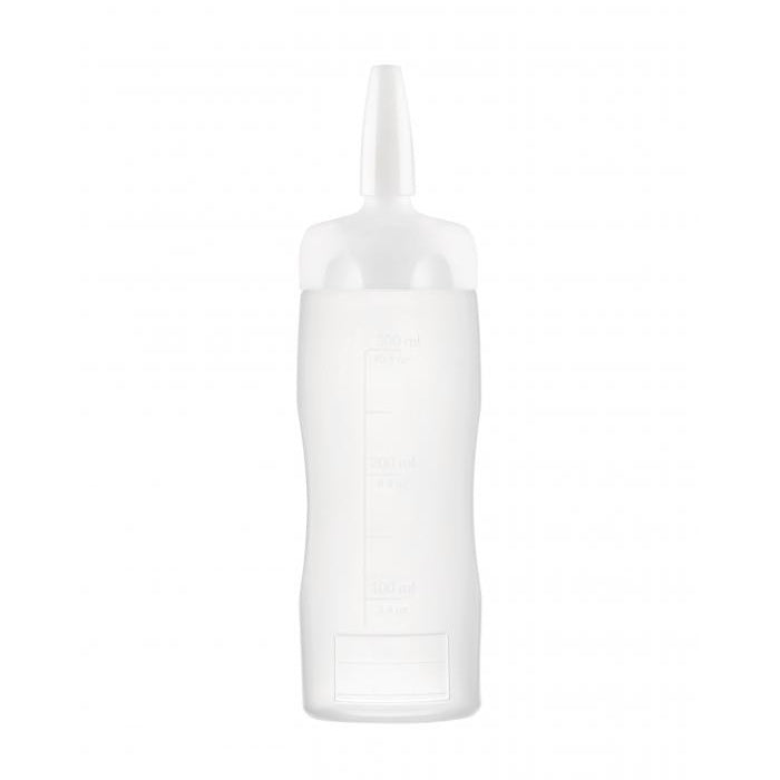Mamila 12 Oz (355ml) Plastico Traslucido/Blanco