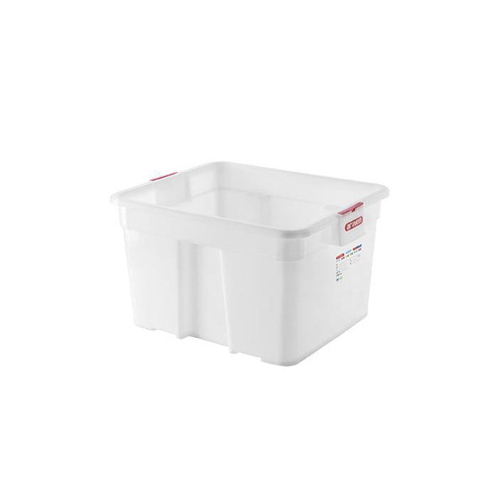 Caja Para Alimentos Capacidad 35 L Polietileno Blanco