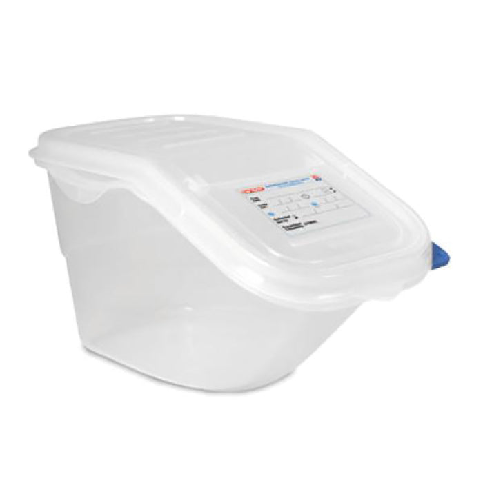 Inserto 1/3 con Tapa Abisagrada Altura 7 Lt Polipropileno