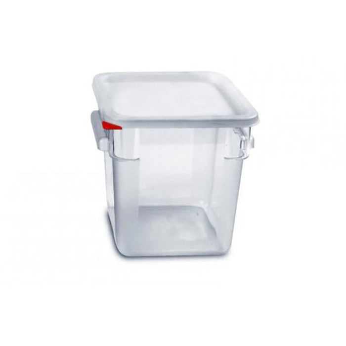 Contenedor Cuadrado Con Tapa Hermetica 8 L
