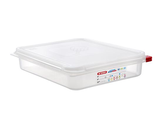 Inserto Medio con Tapa Hermetica 4 Lt Polipropileno