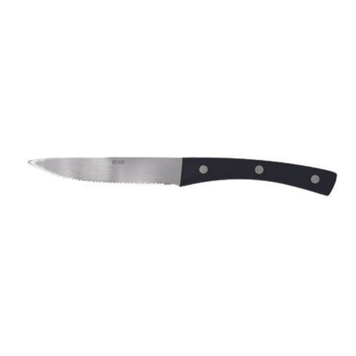 Cuchillo Filetero C/Sierra Mango Negro Angus
