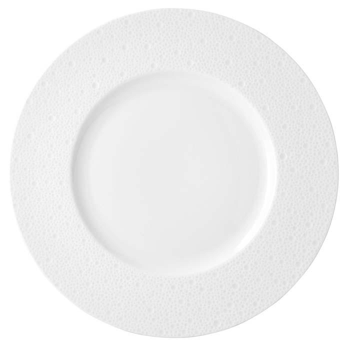 Plato Trinche 29.5 cm Blanco Ecume