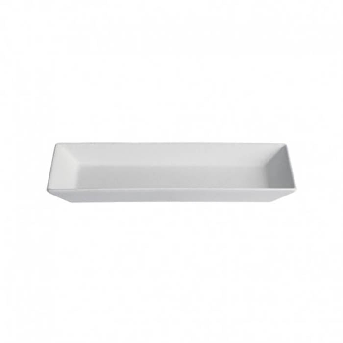 Plato Rectangular Hondo M 3 Lt Blanco