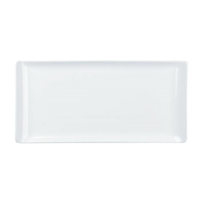 Plato Rectangular 30 X 14.5 cm Blanco Buffet