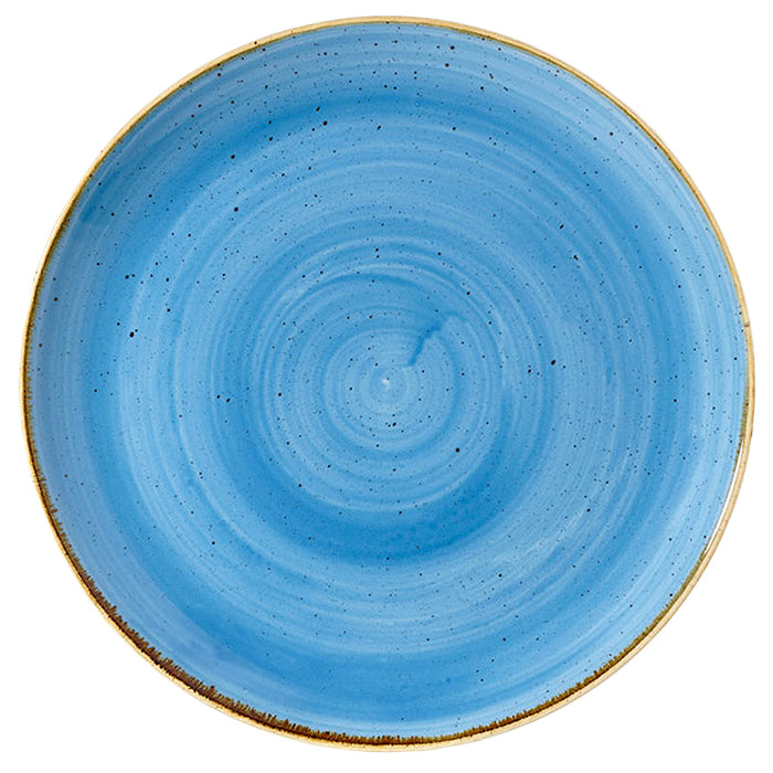 Plato Coupe 26 cm Cornflower Stonecast