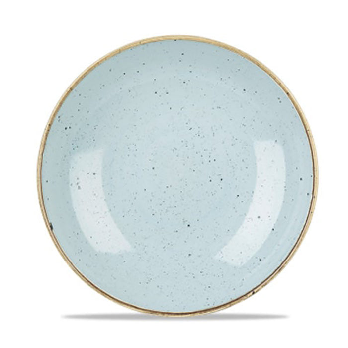 Plato Coupe 16.5 cm Duck Egg Blue Stonecast