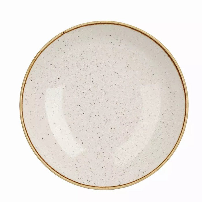Plato Coupe 21.7 cm Barley White Stonecast