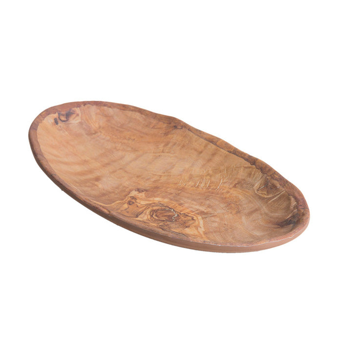 Plato Oval 23 X 14 Cm Melamina Tipo Madera Transform