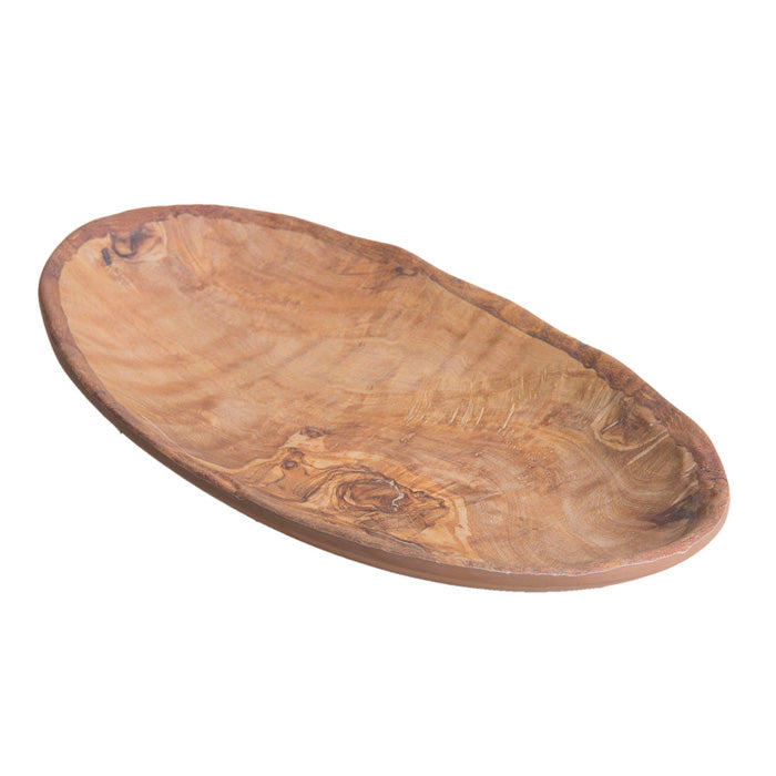 Plato Oval 26 X 15.6 Cm Melamina Tipo Madera Transform