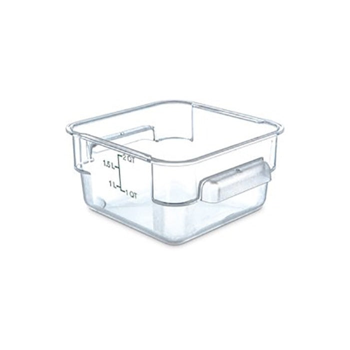 Contenedor Cuadrado  1.9 Lt 18X18X9.6 Cm